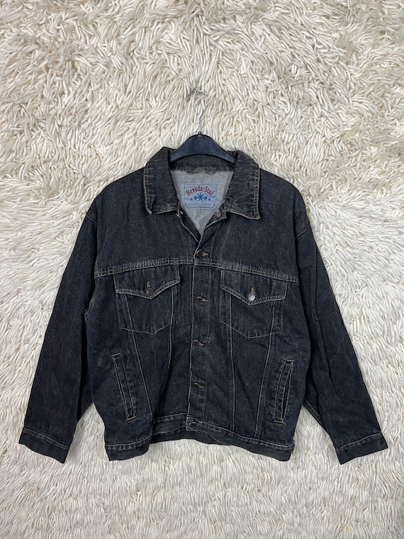 Vintage Denim Jacket Size M - XL Denim Jacket Jeans Jacket Vintage Denim Jacket Size M - XL Denim Jacket Jeans Jacket