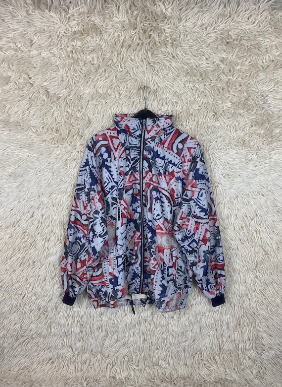 Vintage Women‘s Size M - XL Crazy Pattern Jacket … - image 1