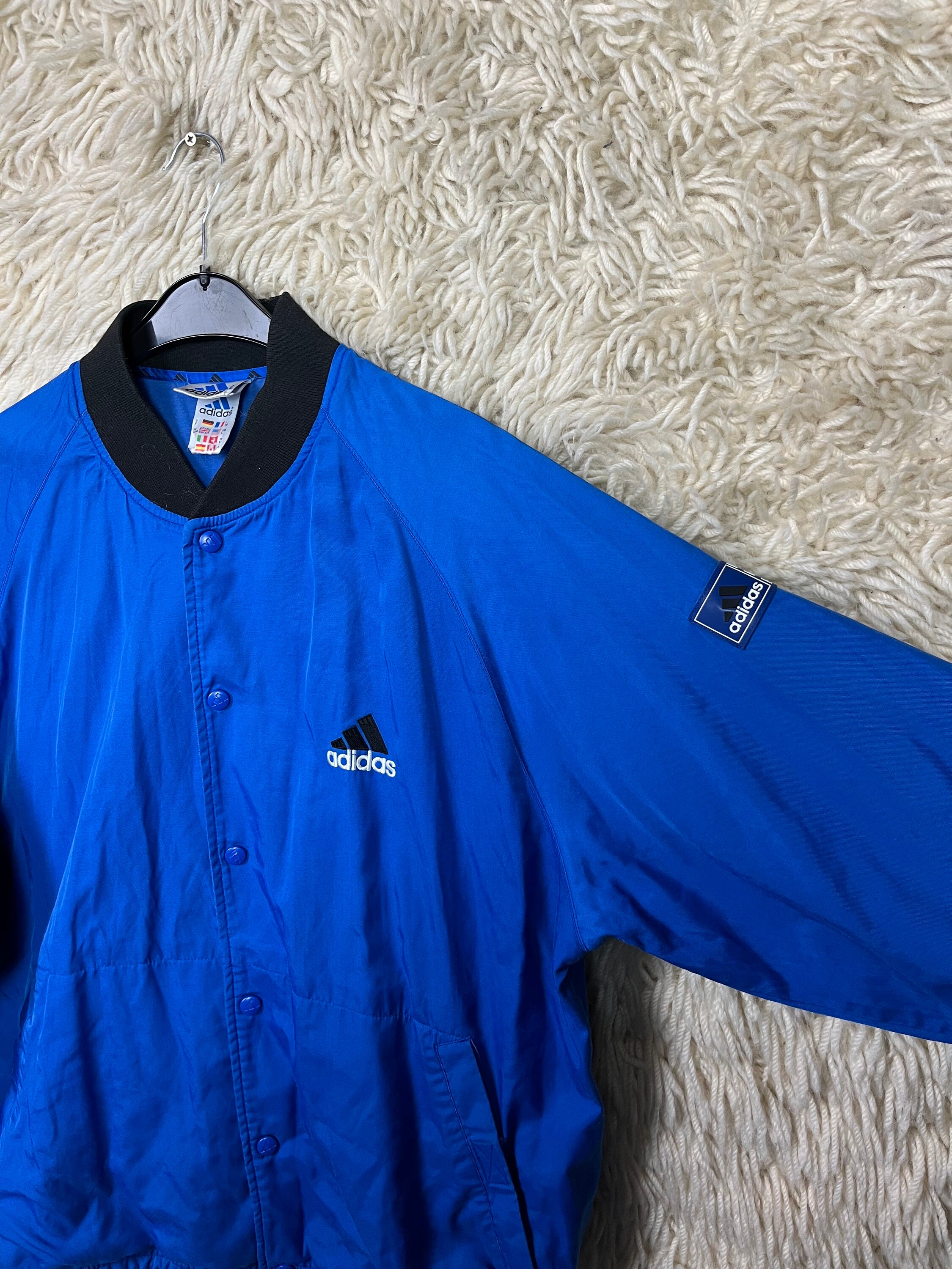90s adidas old school bomber jacket