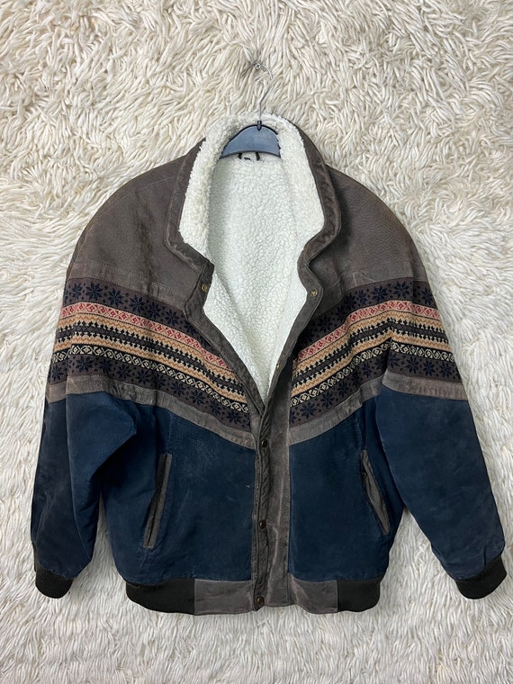 Vintage Navajo Bomber Jacket Size L - XL (54) Bomberjacket Vintage Navajo Bomber Jacket Size L - XL (54) Bomberjacket
