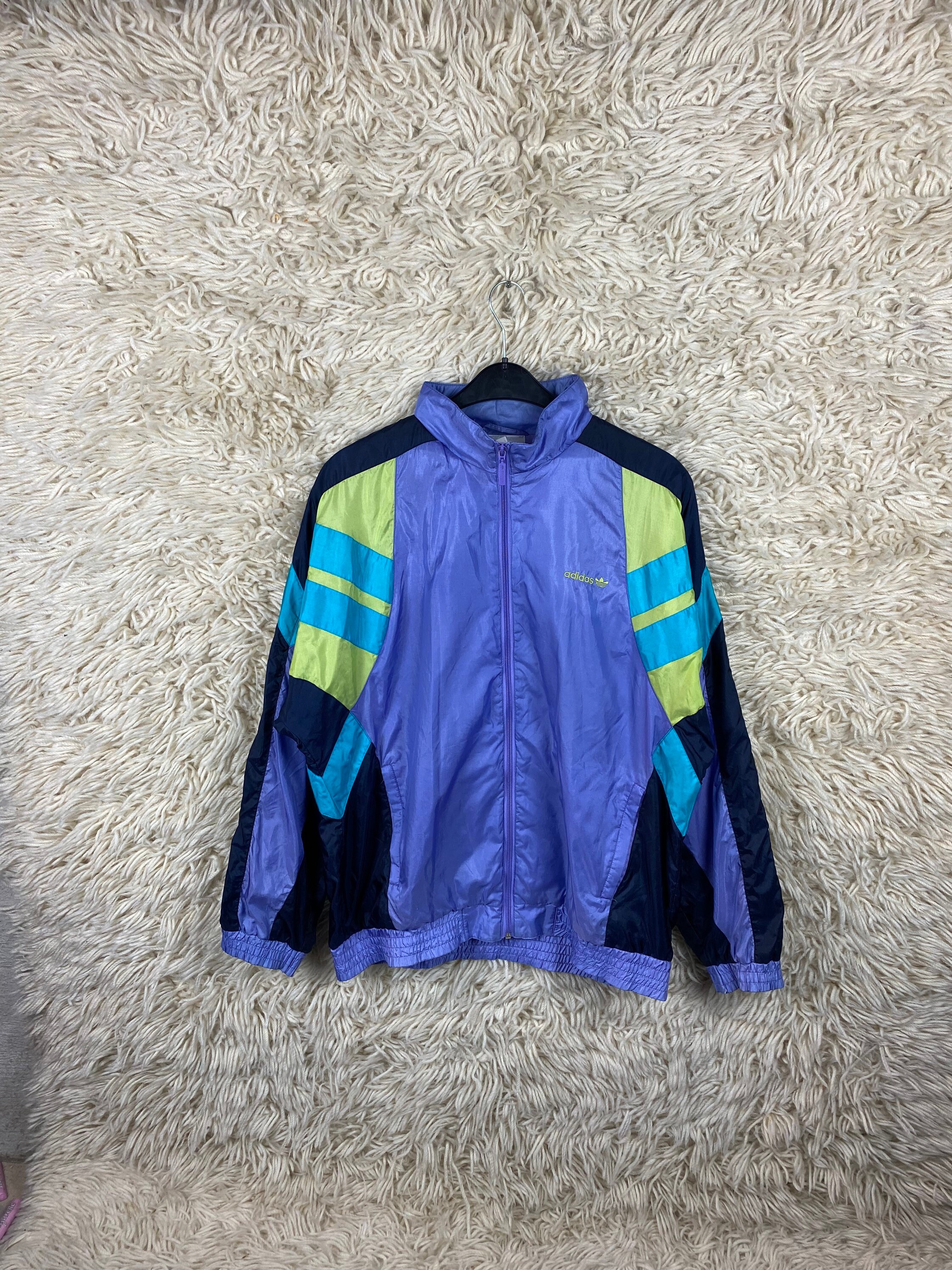 vintage adidas shell jacket