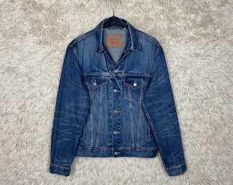 Vintage Levi's Denim Jacket Size M Denim Jacket Jacket Unisex Oversize 80s 90s