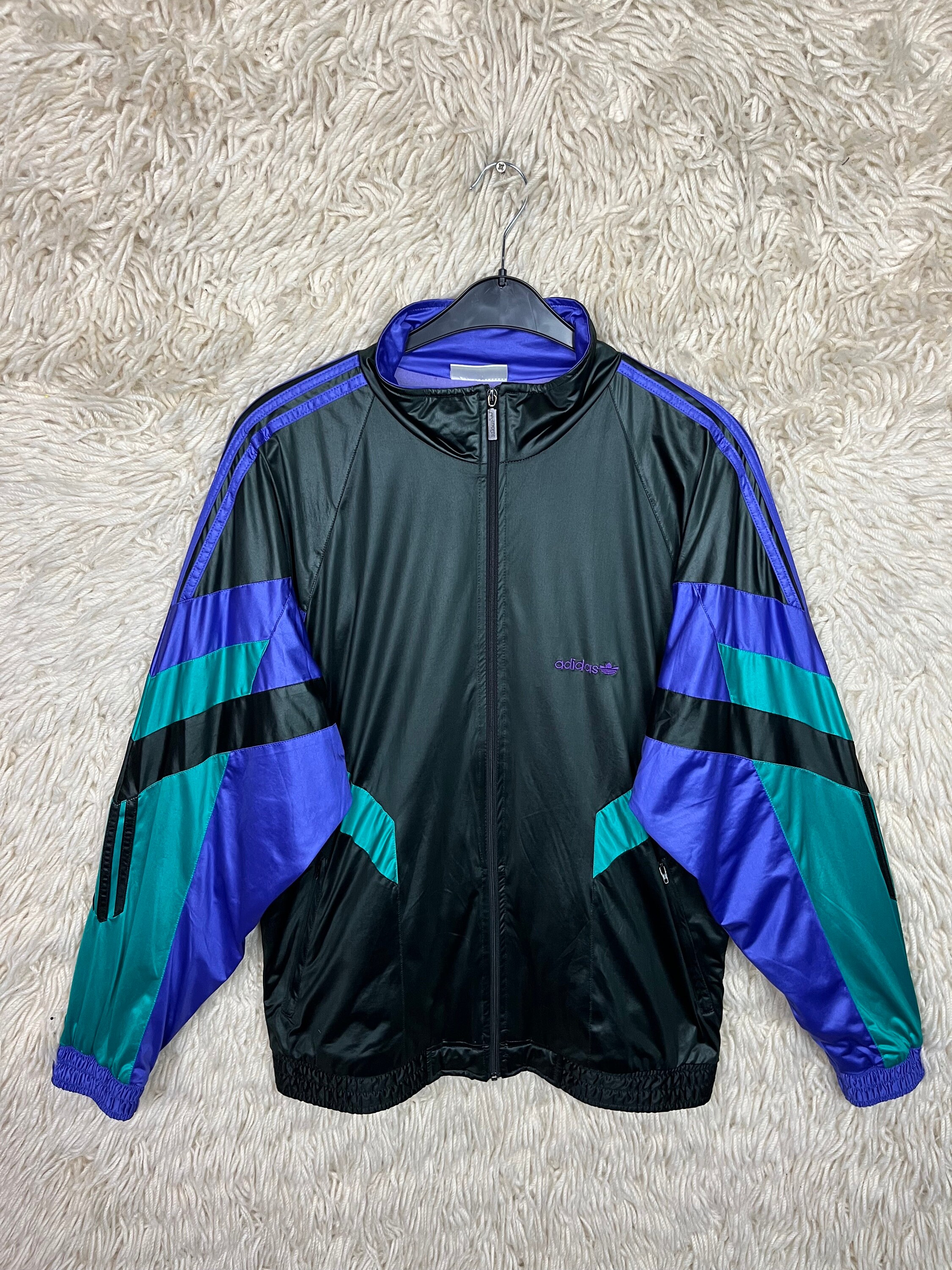 Vintage Adidas Size L D6 180 Shelljacket Shell Jacket Sportjacke Jacke Jahrgang Old School 80s 90s Etsy