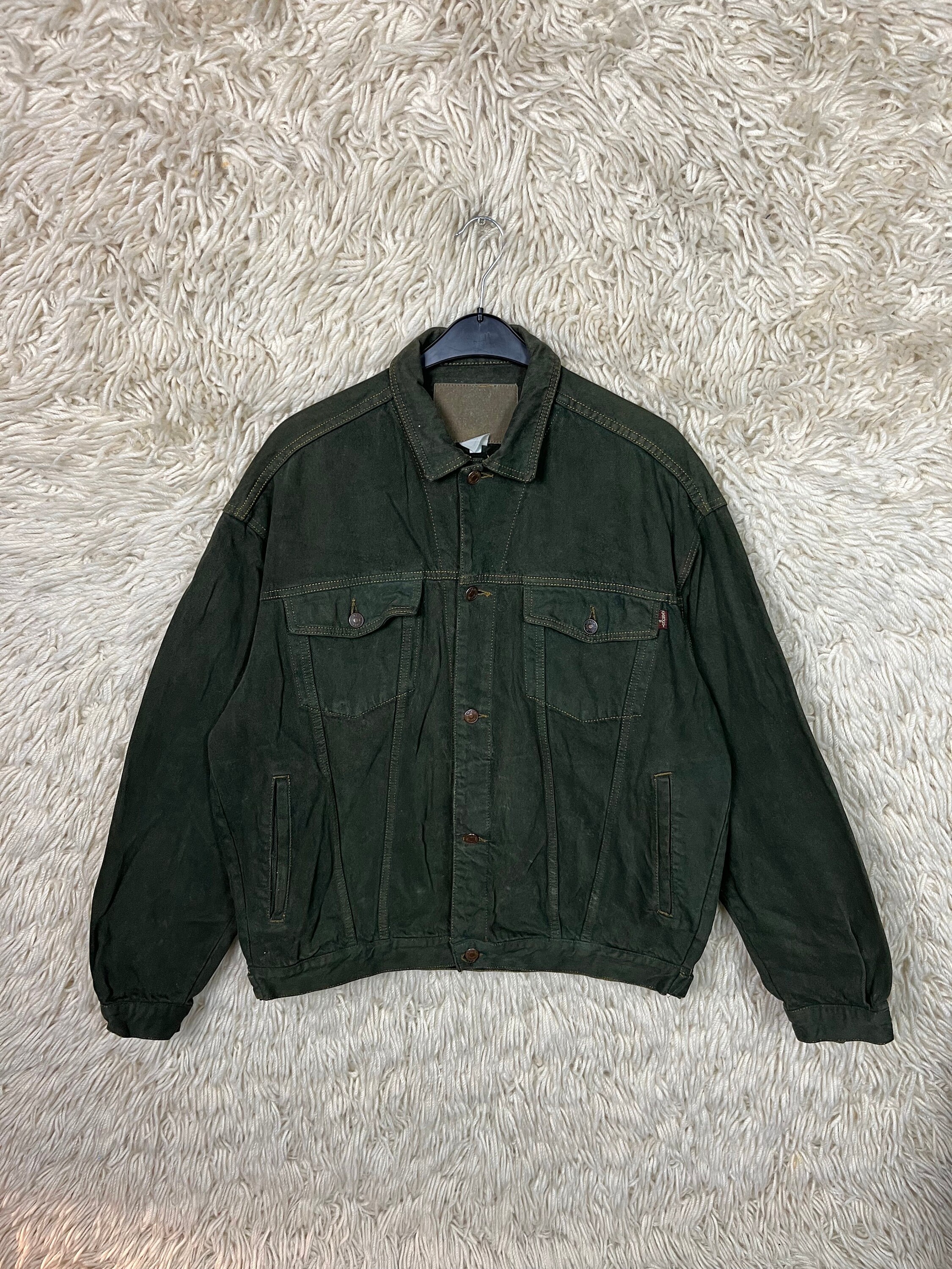 Vintage Denim Jacket Size M - XL Denim Jacket Jeans Jacket Denim 