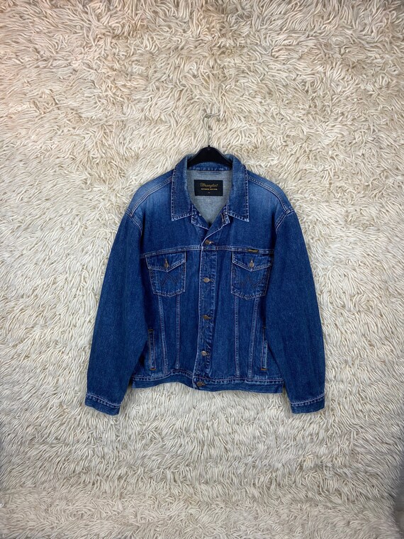 Vintage Wrangler Size XXL Denim Jacket 