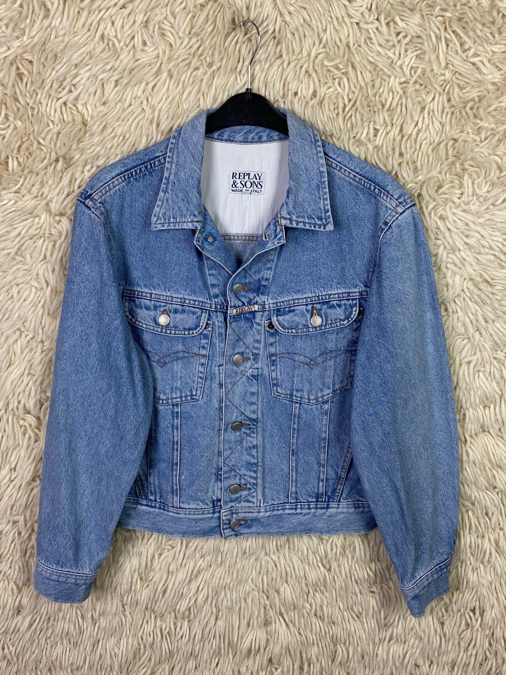 Vintage Replay Size S L 8 Denimjacket Jacket Denim Jacket - Etsy