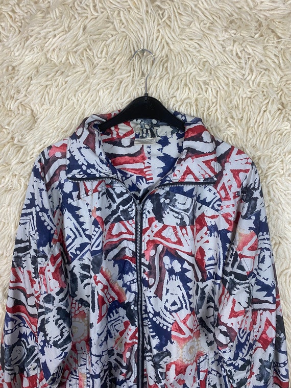 Vintage Women‘s Size M - XL Crazy Pattern Jacket … - image 8