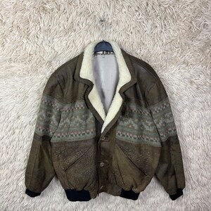 Vintage Navajo Bomberjacket Navajojacket Size S - M (52) Bomber 