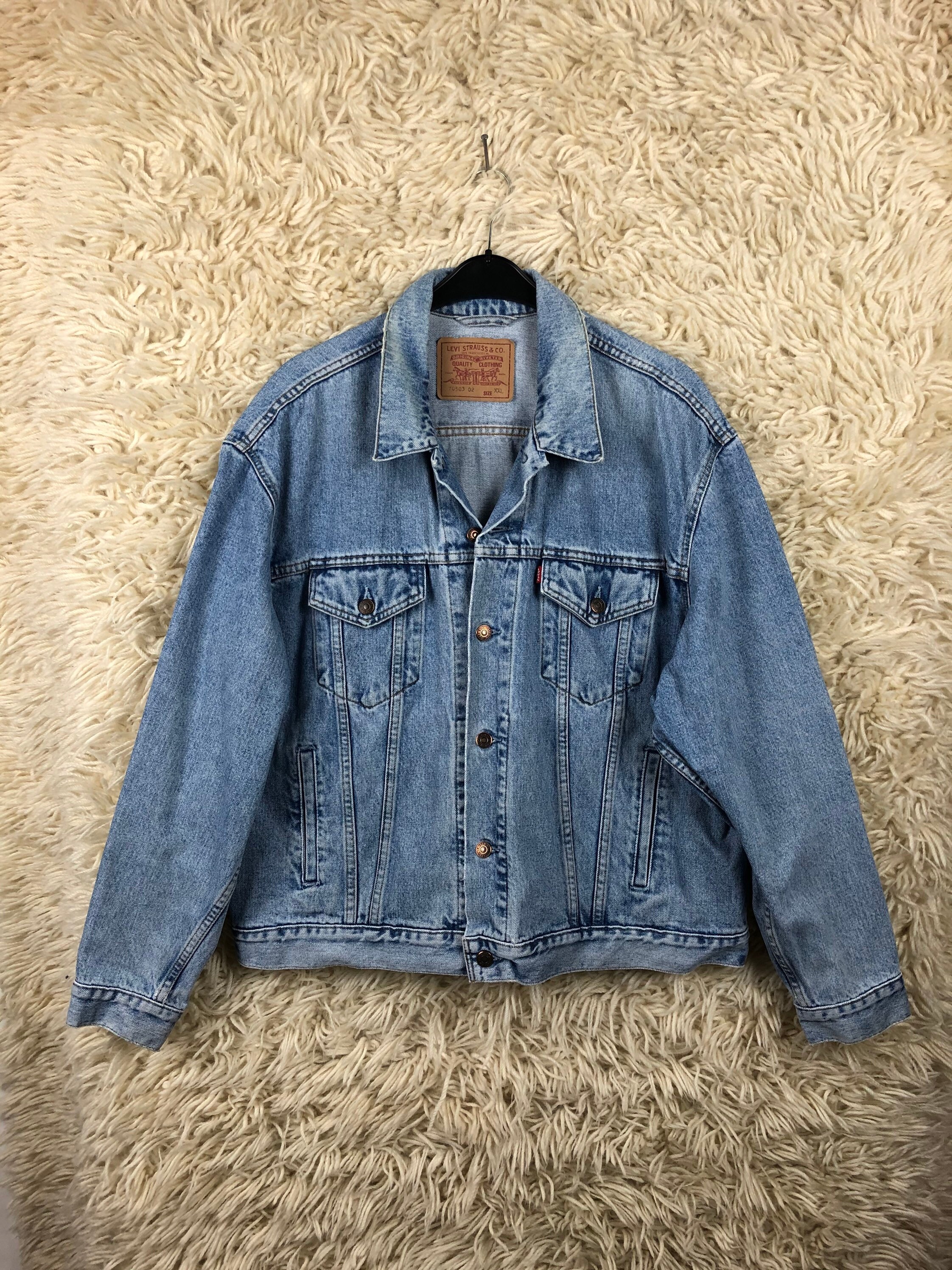 Levi Denim Jacket Denim Jacket | Etsy