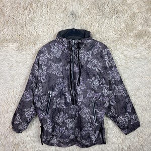 ビンテージ JACKE*ANORAK クレイジーパターン*スキージャケット