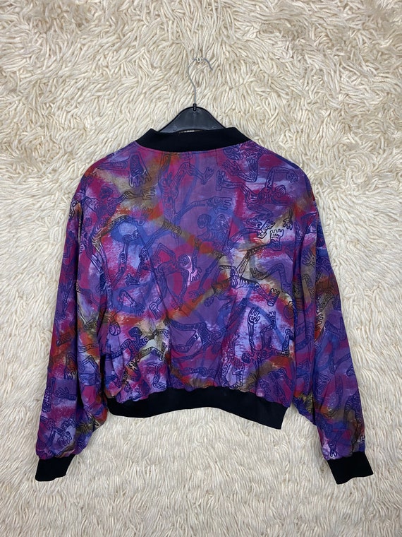 Vintage Jacket Size S - L Cotton Tiedye Batik Eth… - image 3