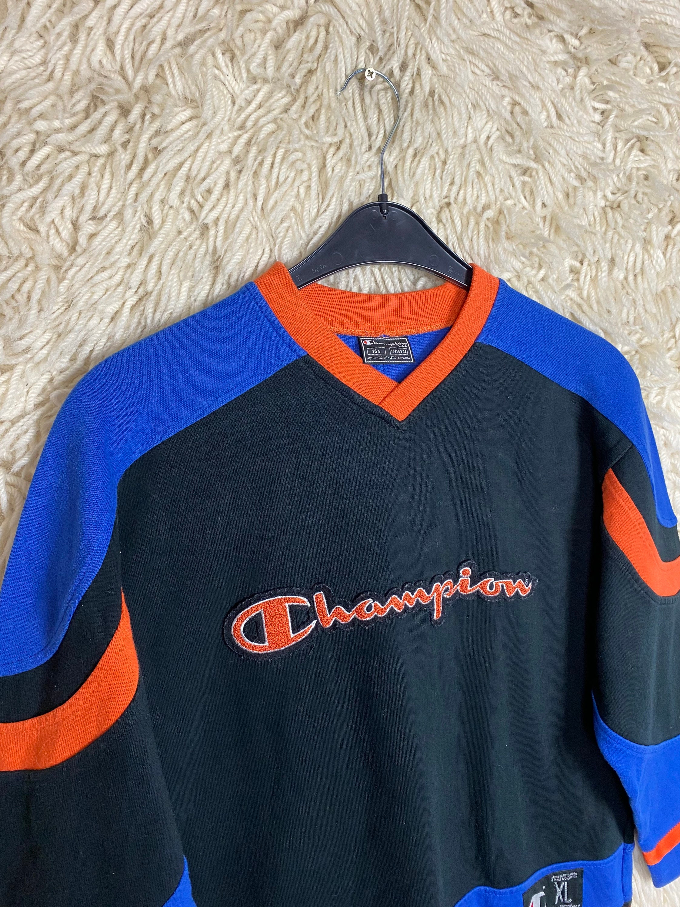 VintageForRealBerlin Vintage Champion Size S 164 Sweater Sweatshirt Sweater Sportswear 80s 90s