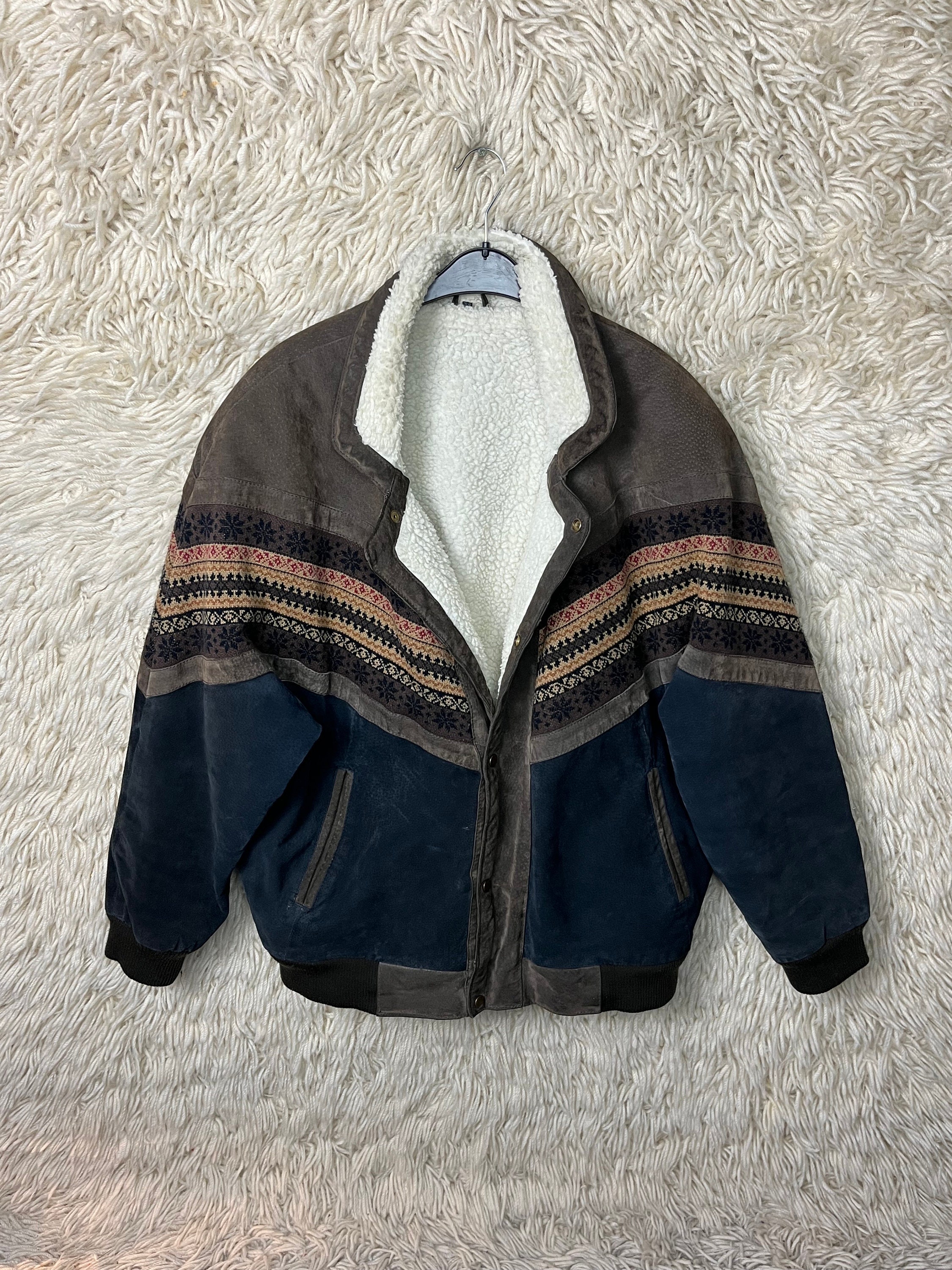 Vintage Navajo Bomber Jacket Size L - XL (54) Bomberjacket Vintage Navajo Bomber Jacket Size L - XL (54) Bomberjacket