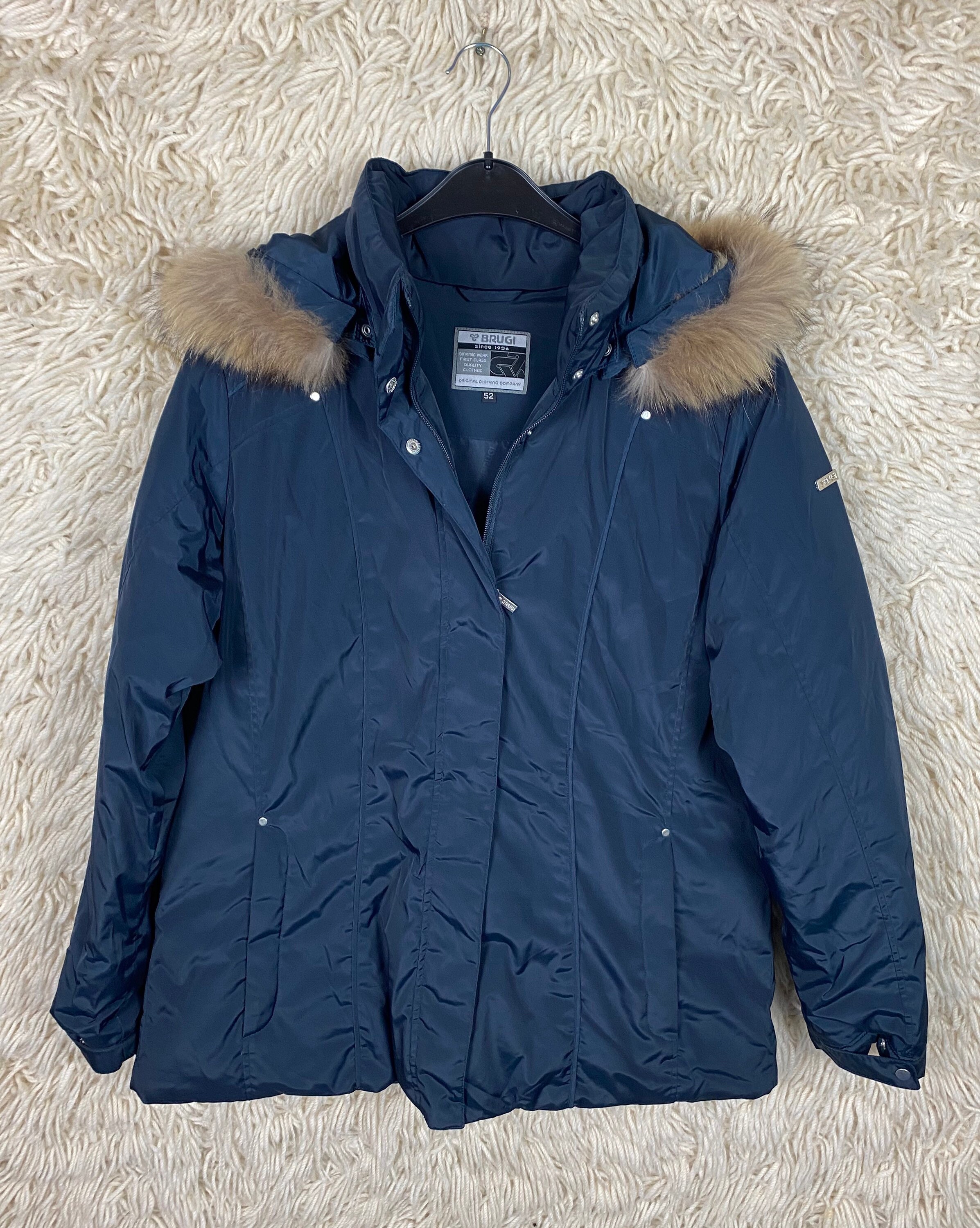 Vintage Uomo Taglia M 52 Brugi Piumino Cappotto Parka Felpa con cappuccio Giacca invernale Piumino anni 80 anni 90 Etsy Italia