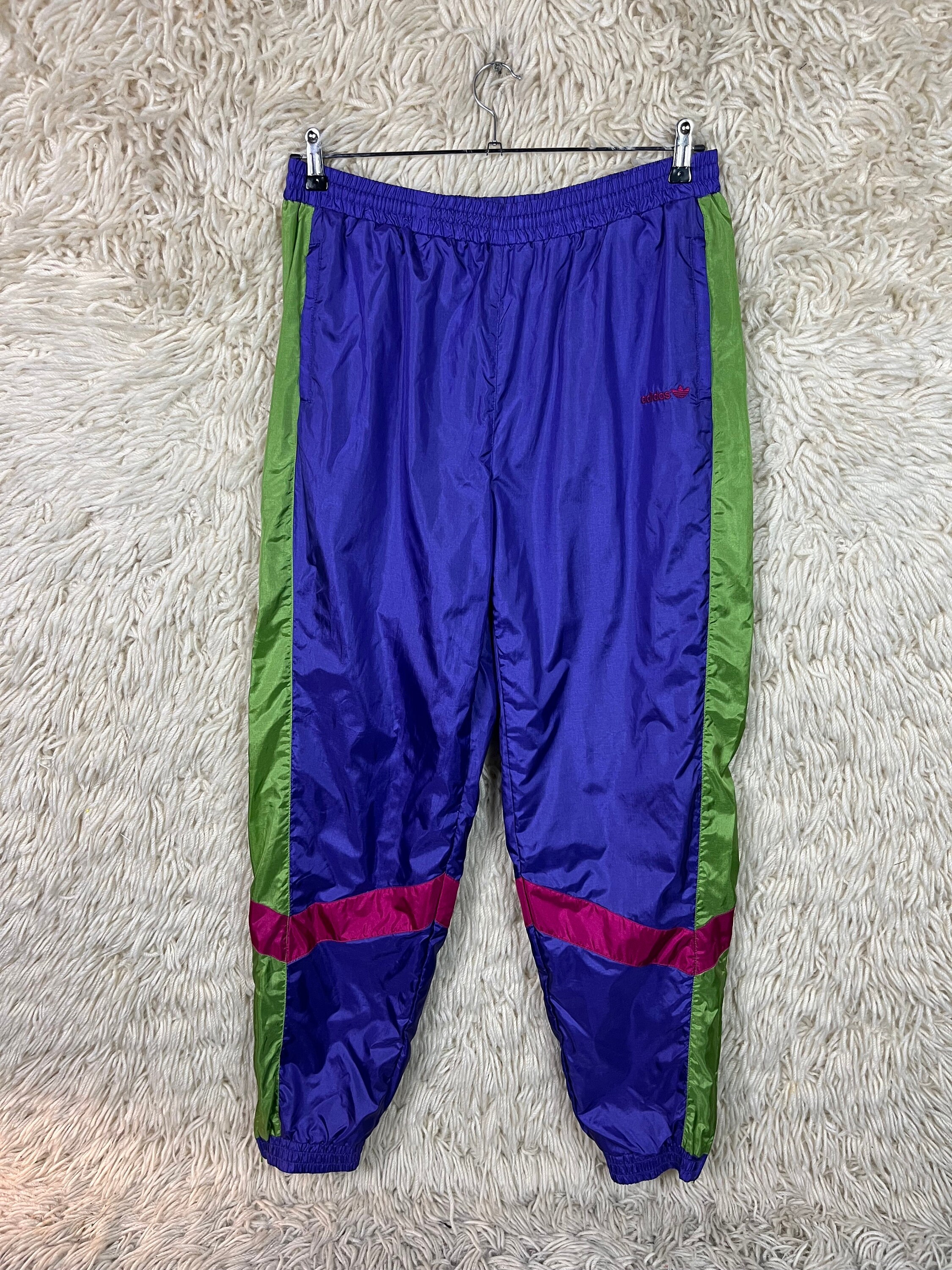 Vintage Adidas Trackpants Size L XL D8 192 Pants Shellhose Shell Hose Sporthose Jahrgang Old School 80s 90s Etsy