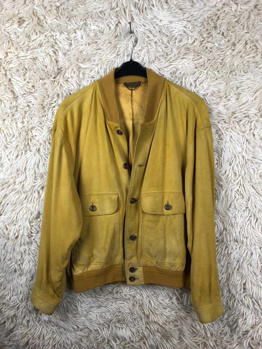 Vintage Size S-M Pierre Cardin Suede Jacket Leather Suede - Etsy