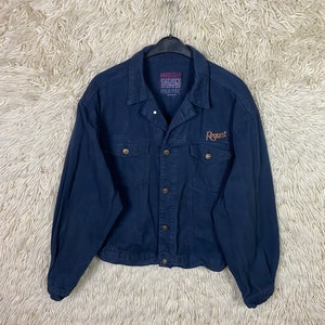 Vintage Denim Jacket Size M - XL Denim Jacket Jeans Jacket Vintage Denim Jacket Size M - XL Denim Jacket Jeans Jacket