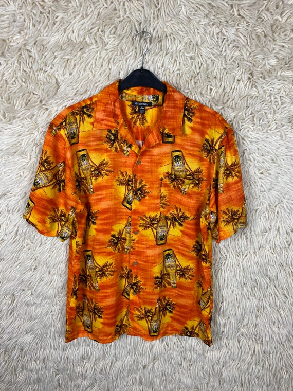 Balenciaga hawaiian shirt deals