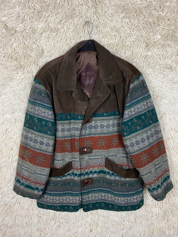 suede wool jacket
