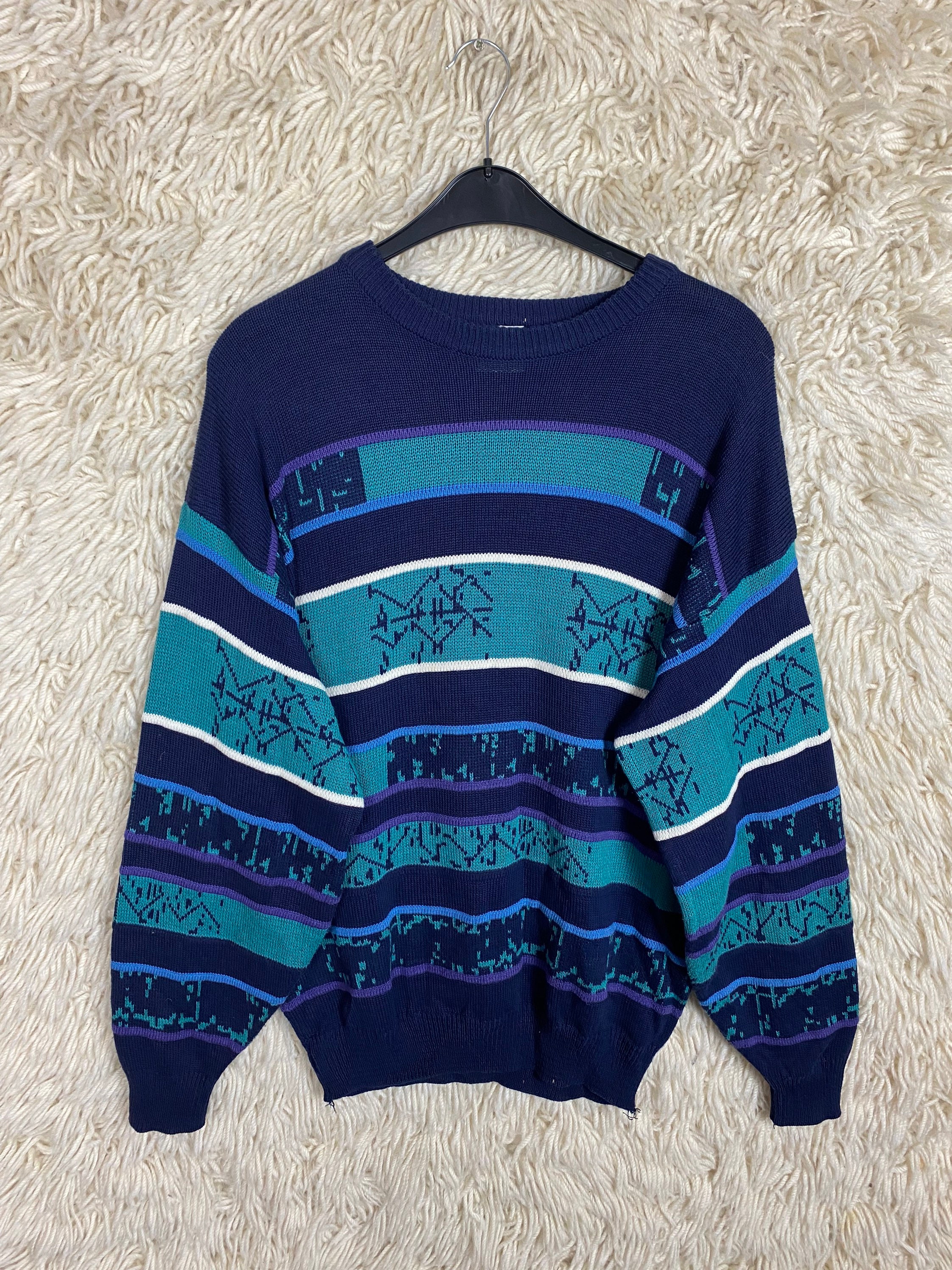 Vintage Size L XXL Crazy Pattern 