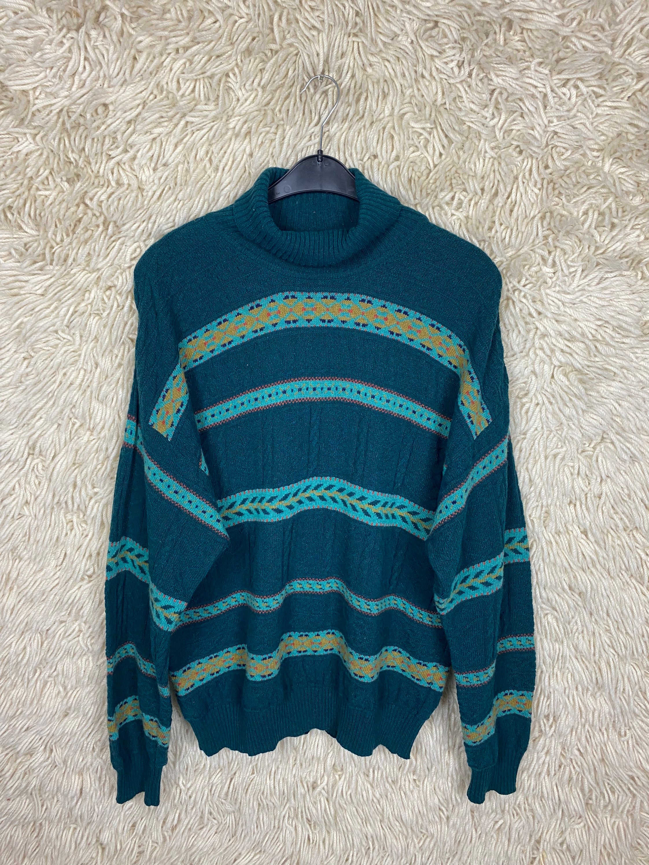 Vintage Sweater Size L XXL Knitted 