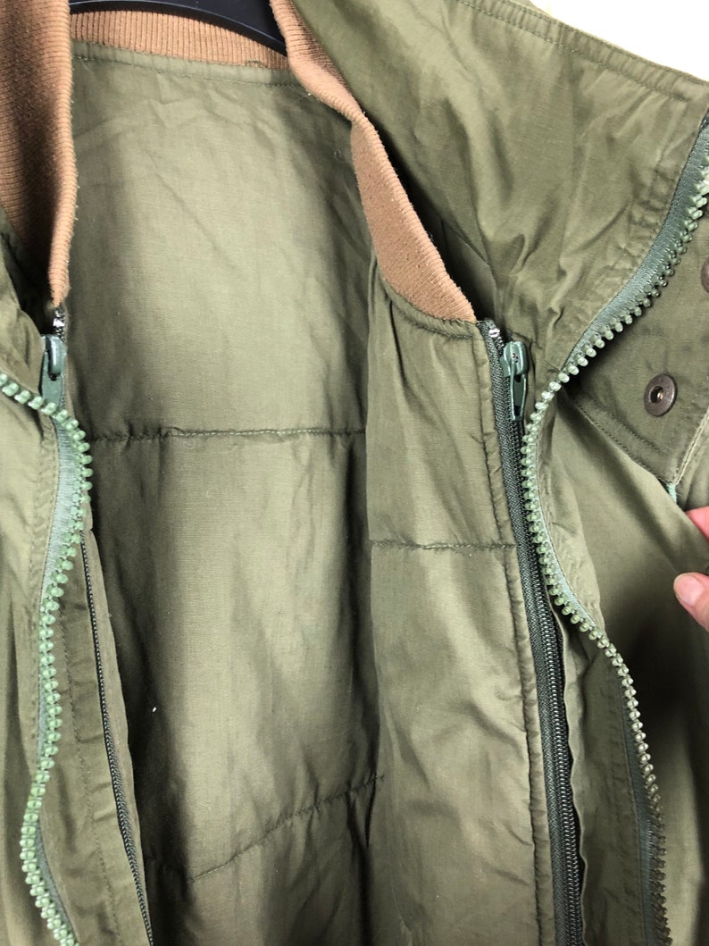 Vintage Size XL XXL U.S Army Men/'s Anorak Men/'s Jacket Parka Winter Transition Hoodie Hooded Jacket Jacket 80s 90s