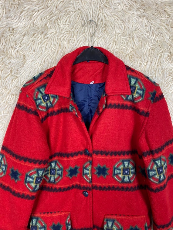 Vintage Size S - L Fleece Jacket Fleece Jacket Cr… - image 6