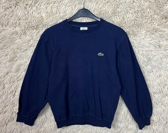 Vintage Lacoste Size S (5) Sweatshirt Pullover Sweater Embroidery 80s 90s