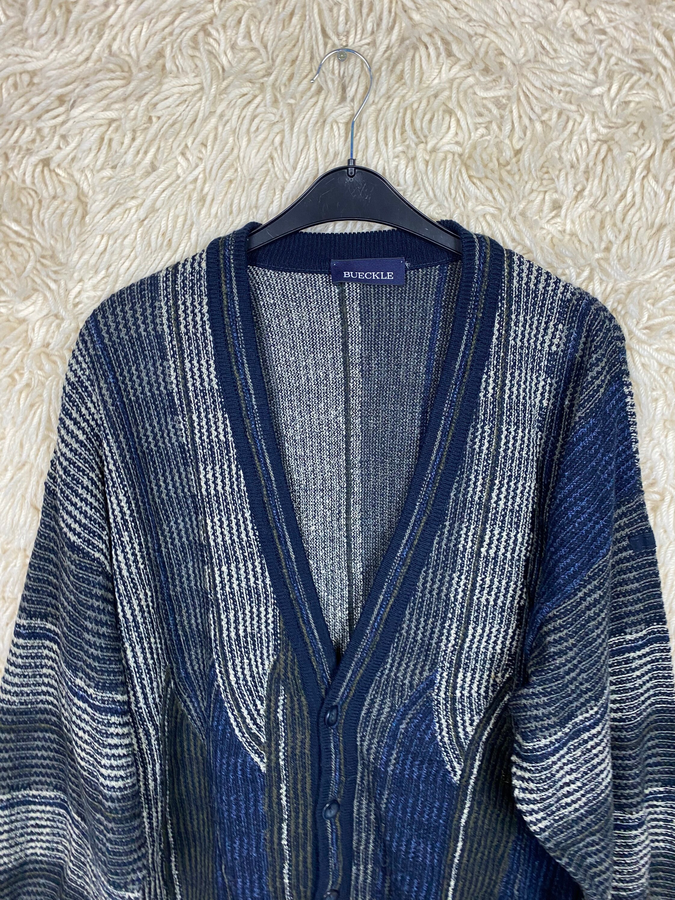 Vintage Size L XL Crazy Pattern 