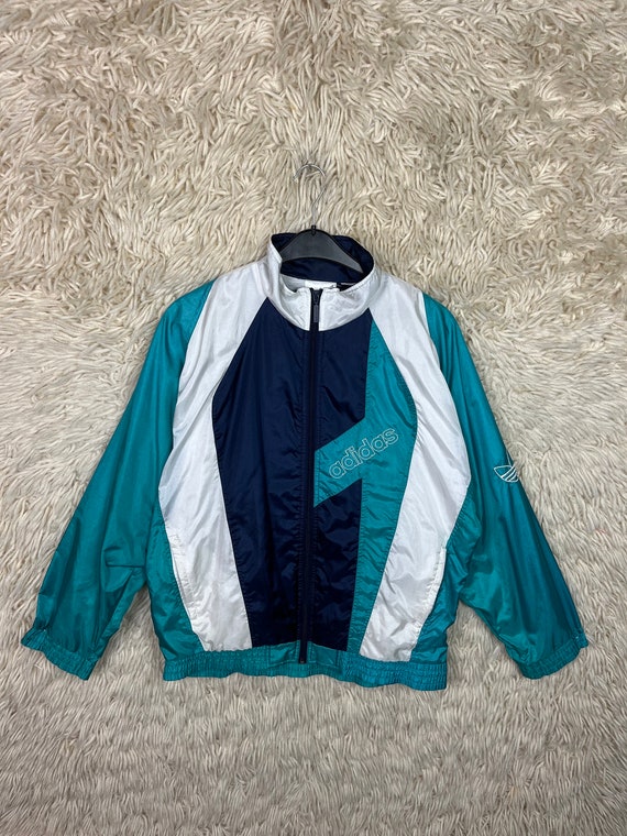 Vintage Adidas Size M L D5 174 Shelljacket Shell Jacket Sports Jacket Vintage Old School 80s 90s Etsy