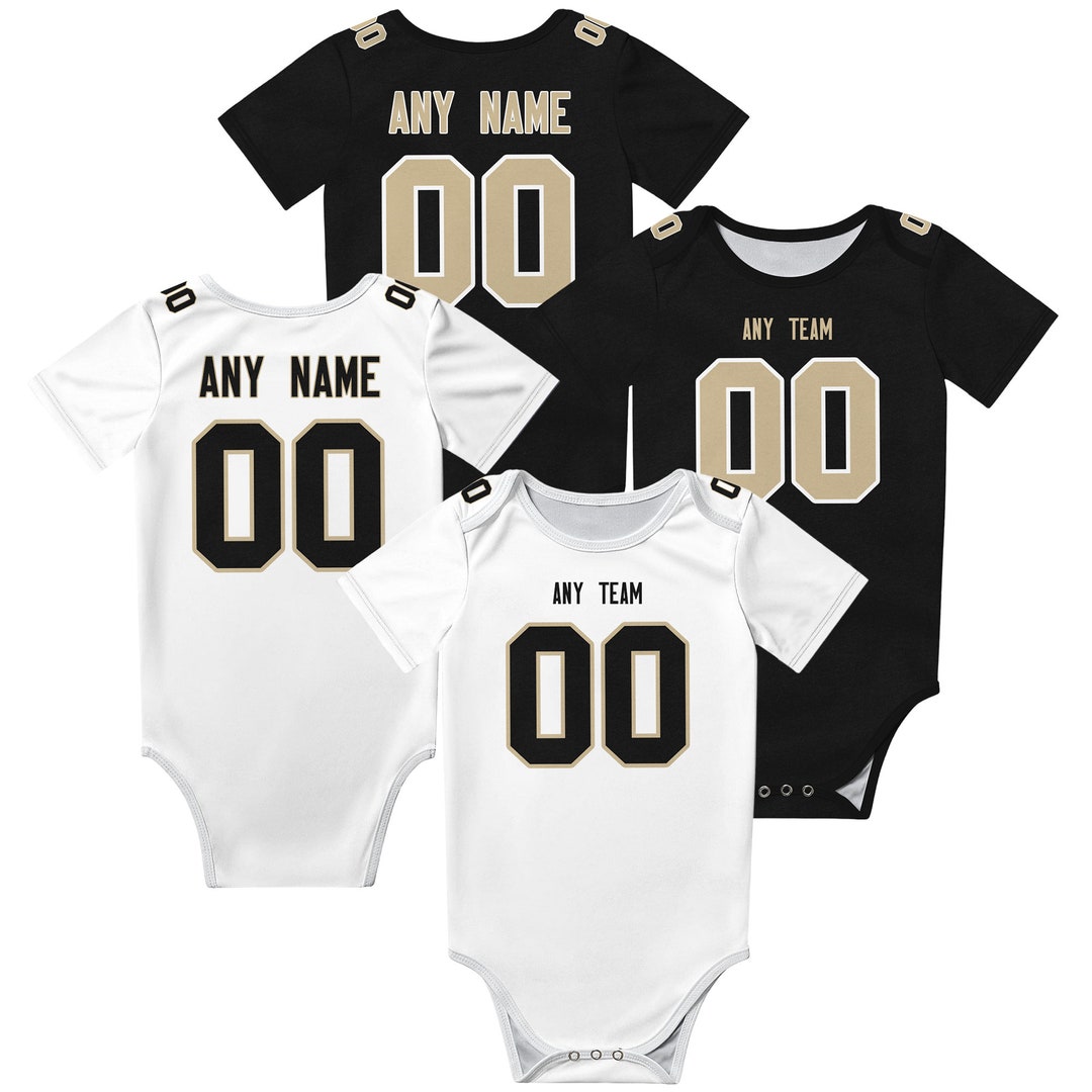 Custom Football Jersey Baby Suit Football Baby Suit Etsy