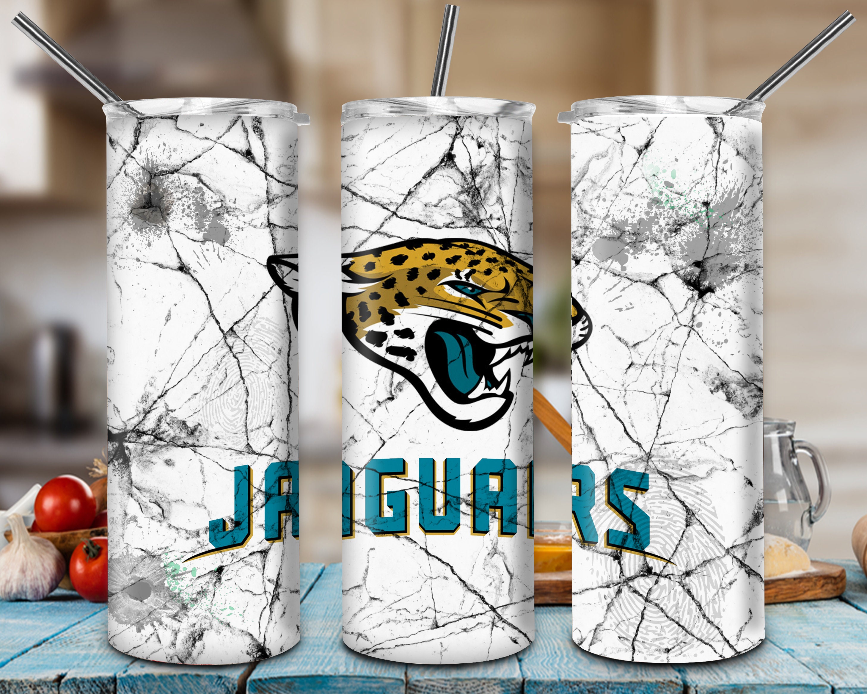 Jacksonville Jaguars NFL Tumbler NFL Football Logo Team Png Etsy