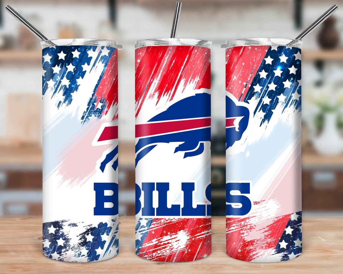 Buffalo Bills NFL Tumbler Buffalo Bills NFL Football Logo Etsy