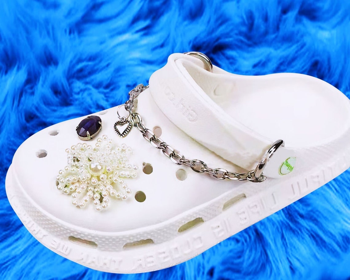 Croc Chain Charms / Croc Chain / Chains charms for Clog / Etsy