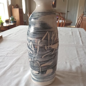 Vintage Joe Chomyn Pottery, handmade vase, collectable pottery