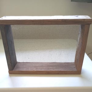 Vintage primitive sifter, hand made sifter