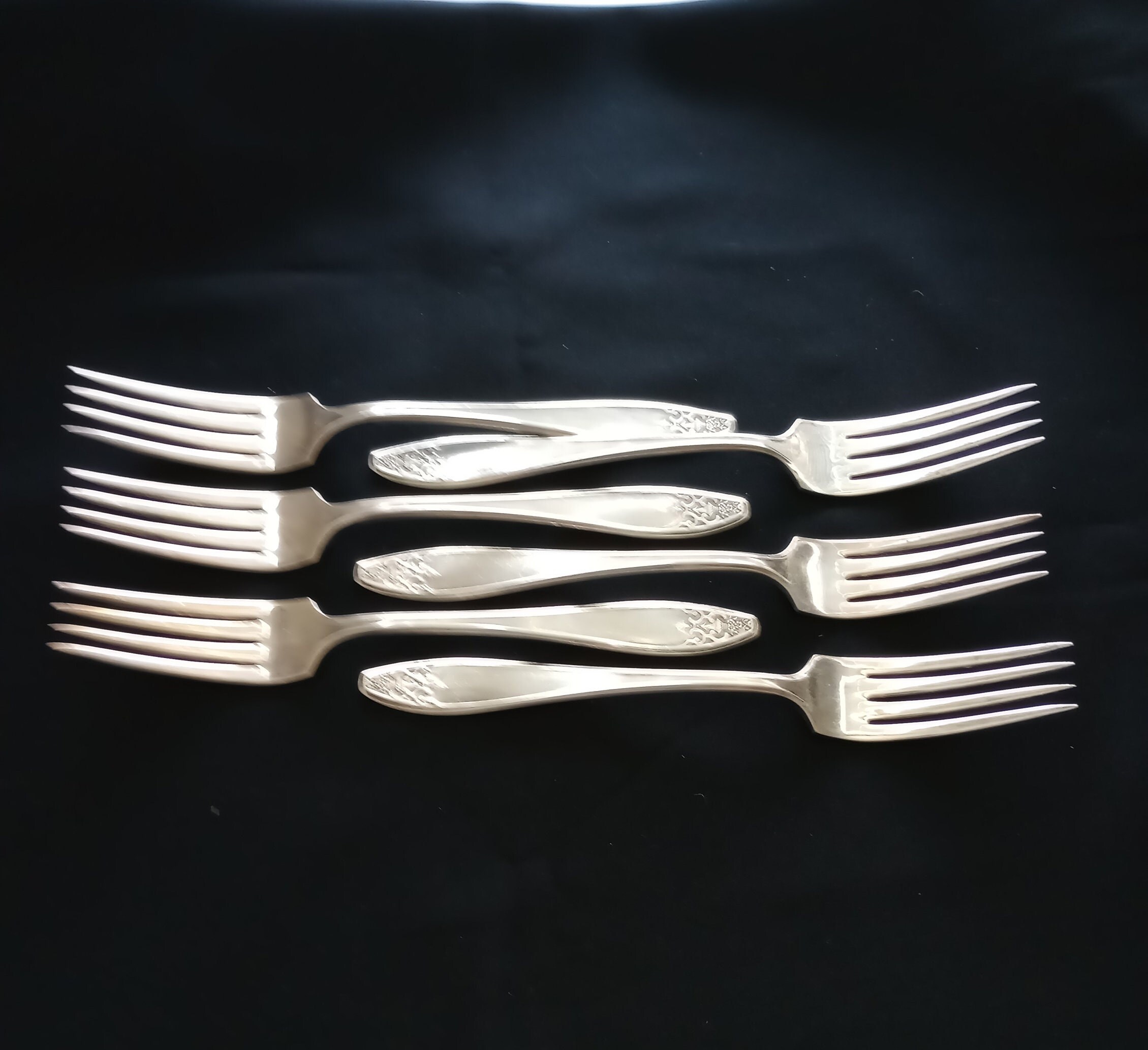 Vintage Wm Rogers & Son, Princess Lady Doris Forks 6 - Etsy