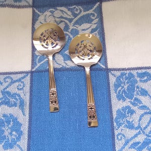 Vintage Bon-Bon servers, pair of servers