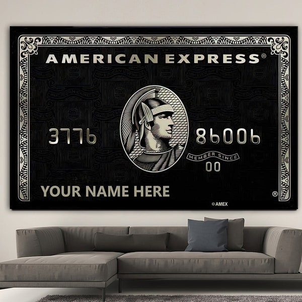 Amex Black Card Etsy