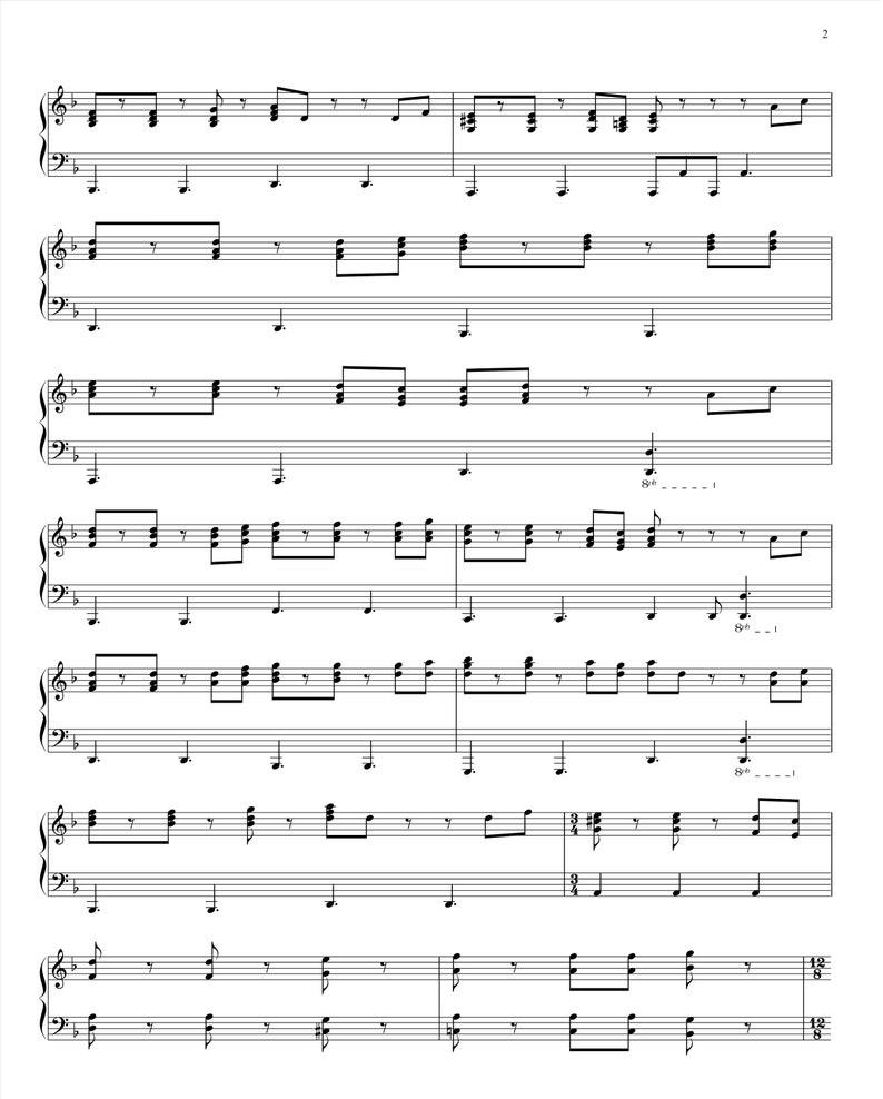 He's A Pirate Sheet Music Pirates of the Caribbean Piano - Etsy