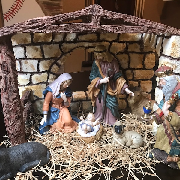 Manger for Nativity