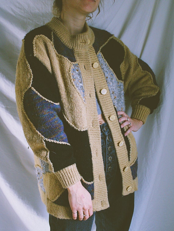 Patchwork Cardigan