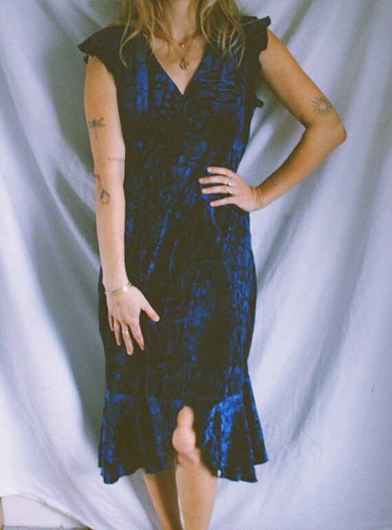 Vintage Velvet Dress