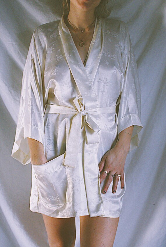 Vintage Silk Robe