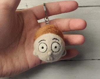 Morty Needlefelt Keychain