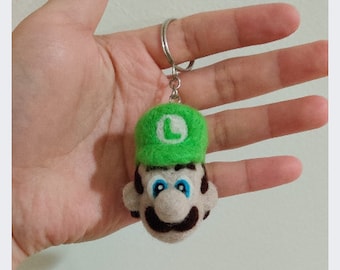 Luigi Needlefelt Keychain