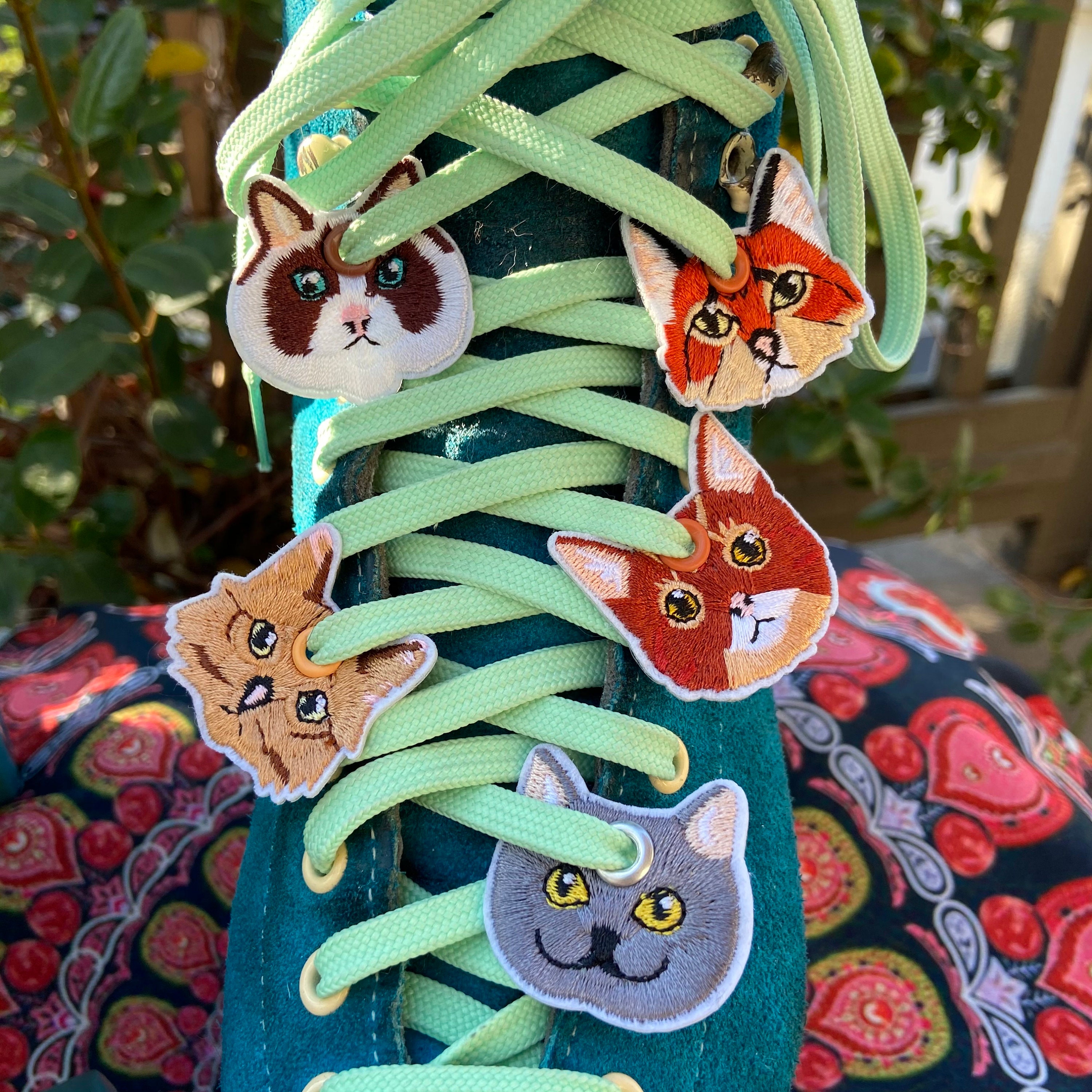 Cats Roller Skate Charm Accessory Etsy