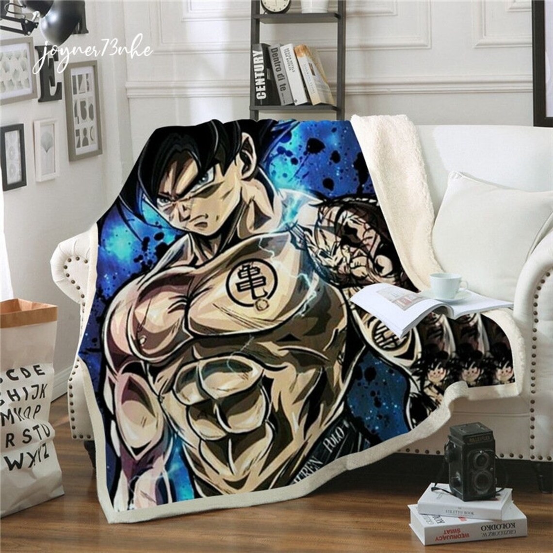 Dragon Ball Z Quilt Blanket 3D Print Gifts Christmas Fleece Etsy