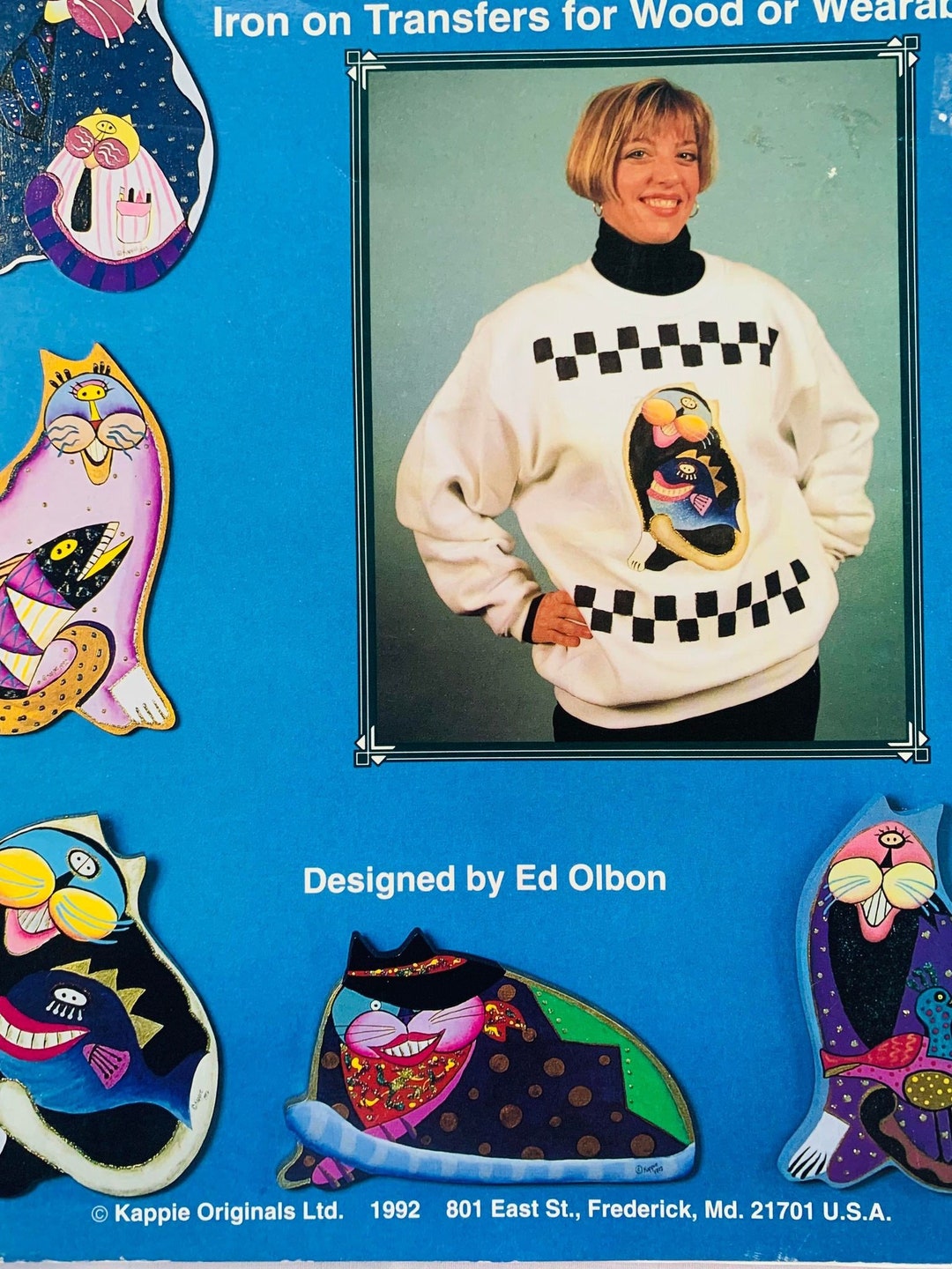 Kapple Vintage 1992 Kapple Originals Cats Iron-on Transfer, 9 Designs - Etsy