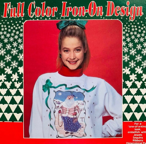 Vintage 1991 Plaid Fashion Show Originals Full Color Iron-on